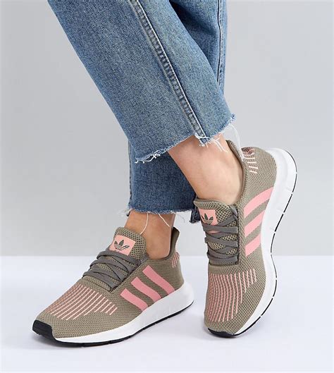 adidas swift run damen kaki|adidas swift shoes for women.